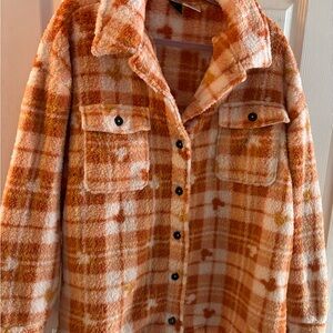 Mickey Mouse Sherpa Shacket new without tags